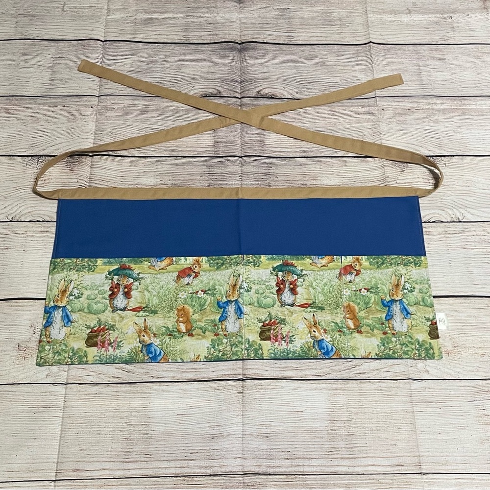 Peter Rabbit Half Apron | Beatrix Potter Inspired Teacher Apron View 4